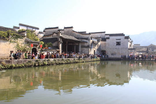 宏村旅游