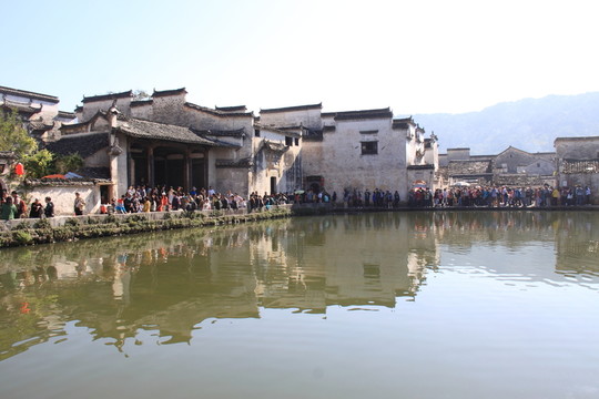 宏村旅游
