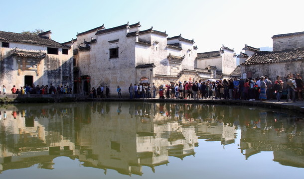 宏村旅游