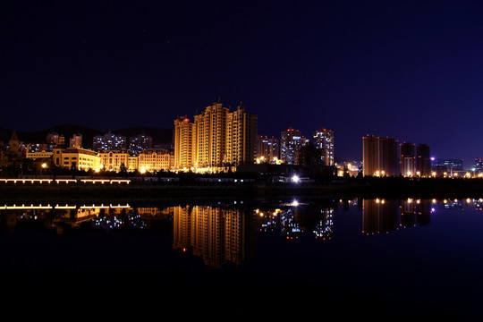 小平島夜景