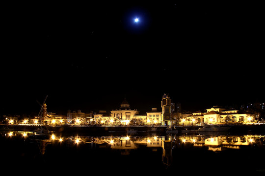 小平島夜景