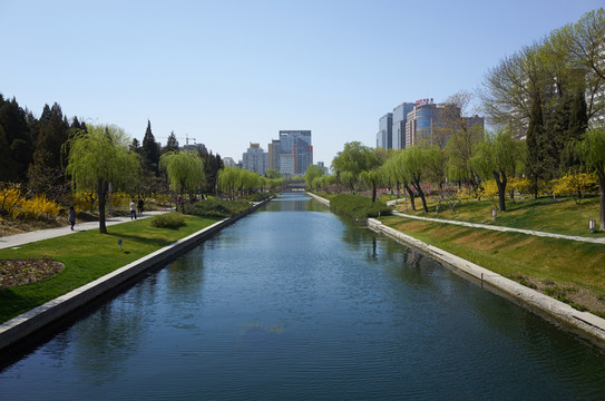 北京城市河道jpg