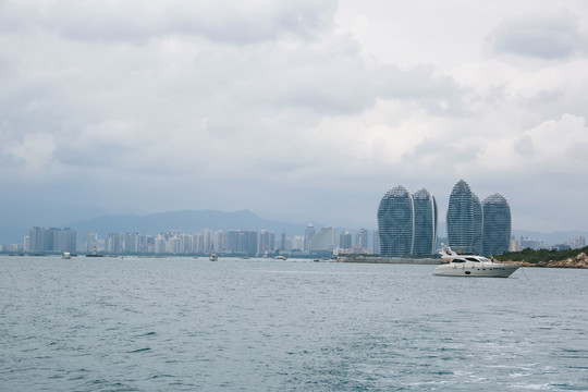 海南三亞三亞灣鳳凰島