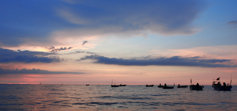 唯美夕陽