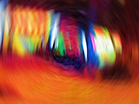 夜色街燈
