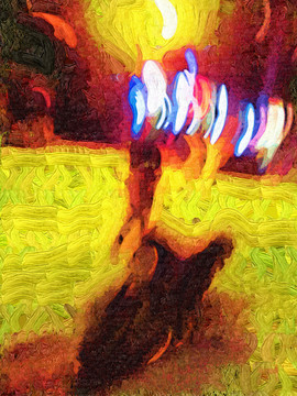 色彩光芒