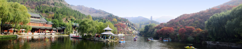 紅葉谷全景圖