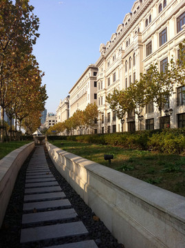 上海 浦東 都市街道 現(xiàn)代建筑