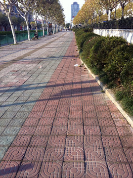 上海 浦東 都市街道 現(xiàn)代建筑