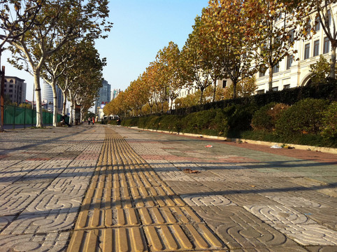 上海 浦東 都市街道 現(xiàn)代建筑