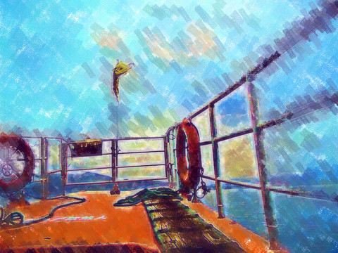 船上觀光