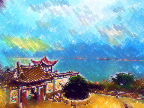 云南大理裝飾畫(huà)
