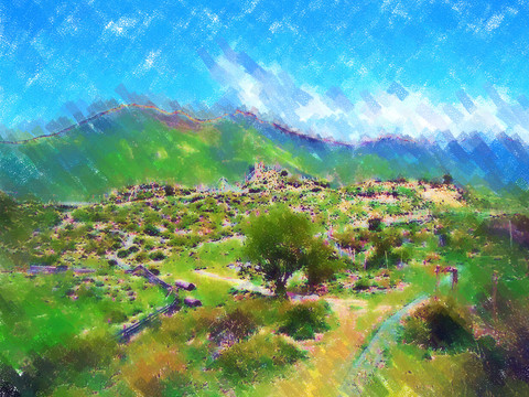 西藏高原納木錯(cuò)