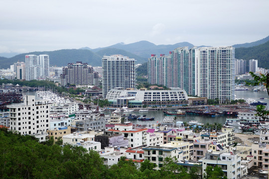 三亞灣海濱建筑群