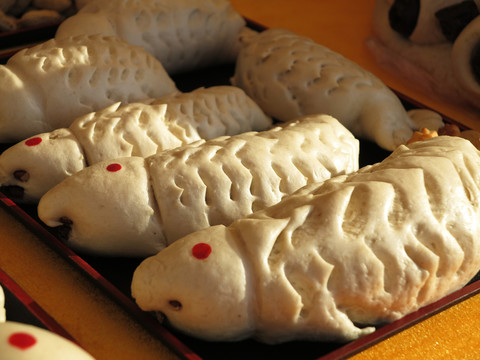 祭奠用的饅頭