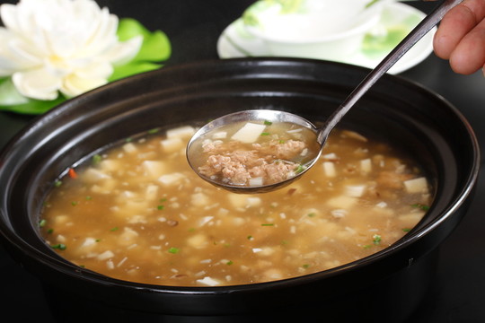 肉末湯