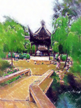 園林亭子