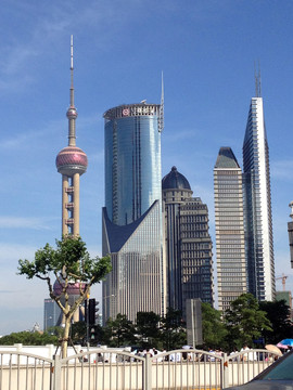 上海 浦東 都市 現(xiàn)代建筑