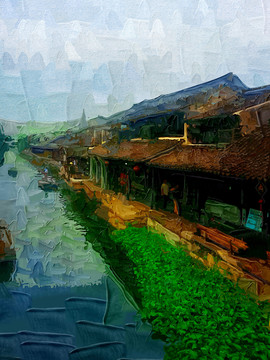 烏鎮(zhèn)風景建筑