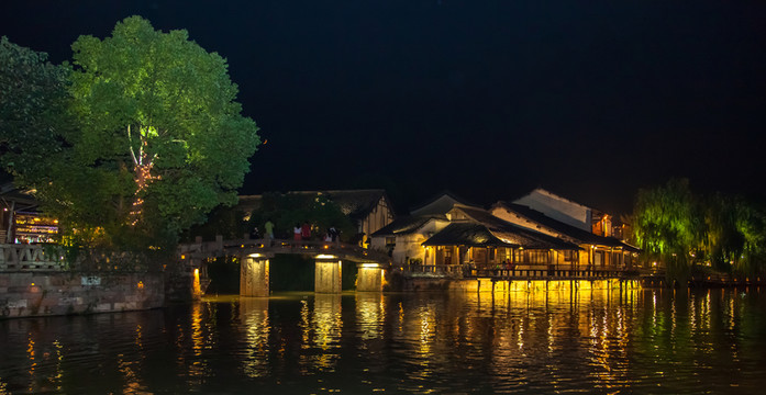 水鄉(xiāng)夜色