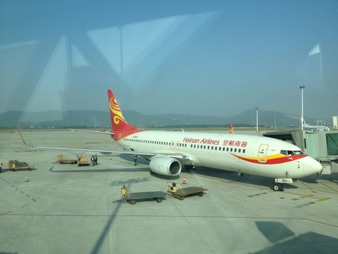 中國民航 飛機(jī) 機(jī)場 停機(jī)坪