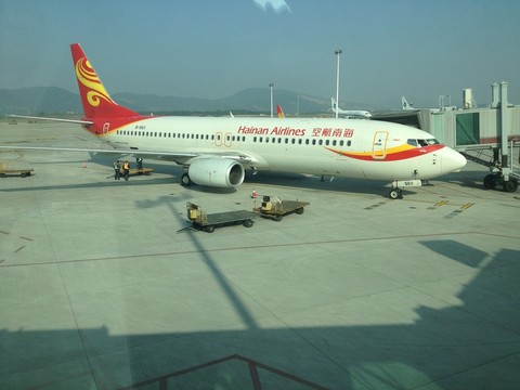 中國(guó)民航 飛機(jī) 機(jī)場(chǎng) 停機(jī)坪