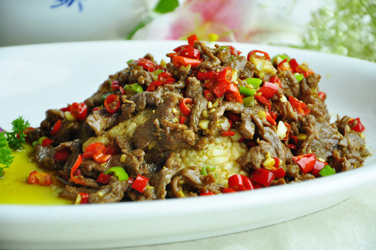 鍋巴牛肉