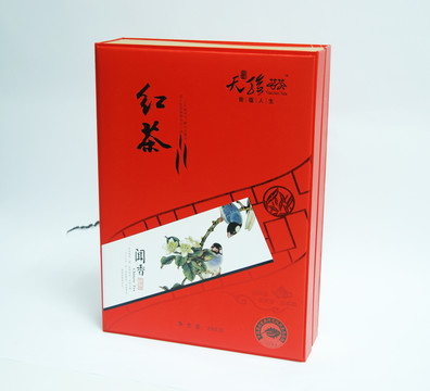 茶葉包裝立體圖