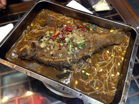 南京大排檔 烤魚