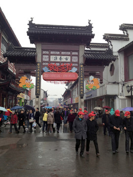 南京 夫子廟 景區(qū) 中式建筑
