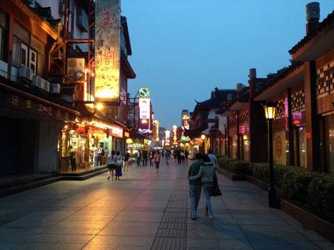 南京 夫子廟 景區(qū) 中式建筑
