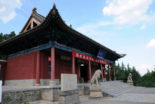 永樂(lè)宮古建大門