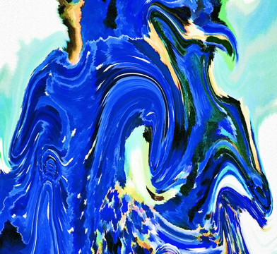 色彩 抽象 裝飾畫 油畫