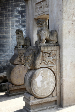 四川廣元昭化古城石雕藝術(shù)