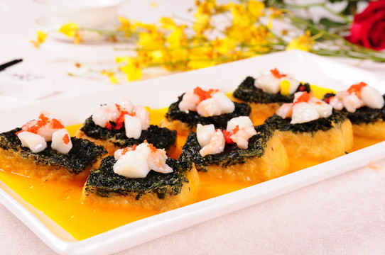 海貝相思豆腐 美食 家常菜