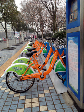 便民自行車 公共設施 交通工具