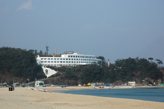 韓國正東津海灘