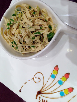 豆腐絲 休閑餐飲 美食 中國菜