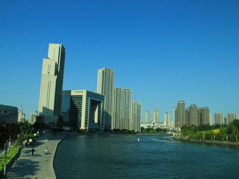 環(huán)球金融中心建筑 天津地標(biāo)建