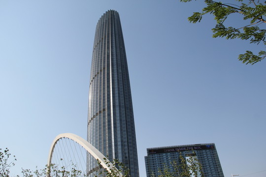 環(huán)球金融中心建筑 天津地標(biāo)建