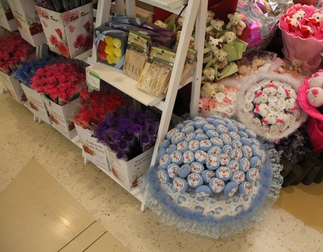 玫瑰花 花店一角