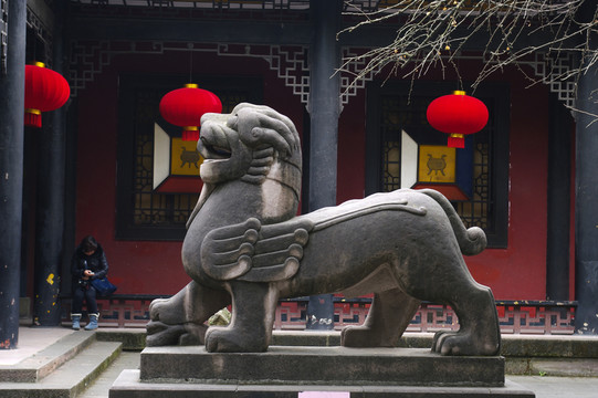 石雕瑞獸