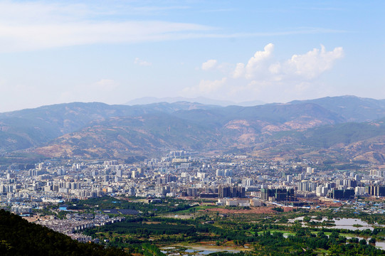 西昌市鳥(niǎo)瞰圖