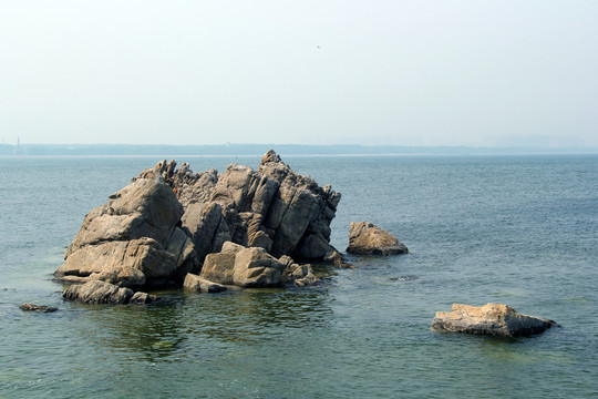 海洋 礁石