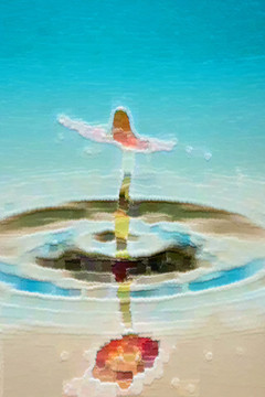 色彩 抽象 裝飾畫 油畫