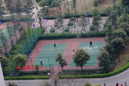 網(wǎng)球場