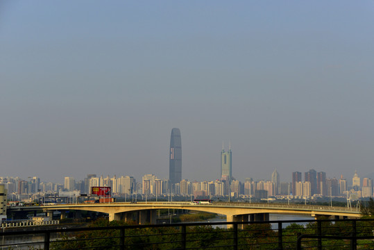 香港遠眺深圳