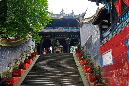 都江堰二王廟建筑群