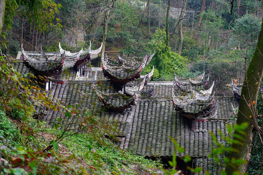 都江堰古建筑群