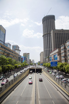 成都總府路下穿隧道